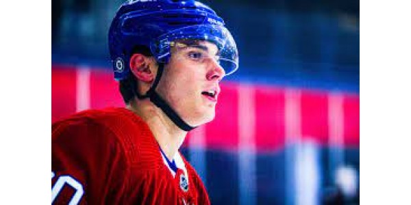Juraj Slafkovsky teki ensimmäisen NHL-maalin